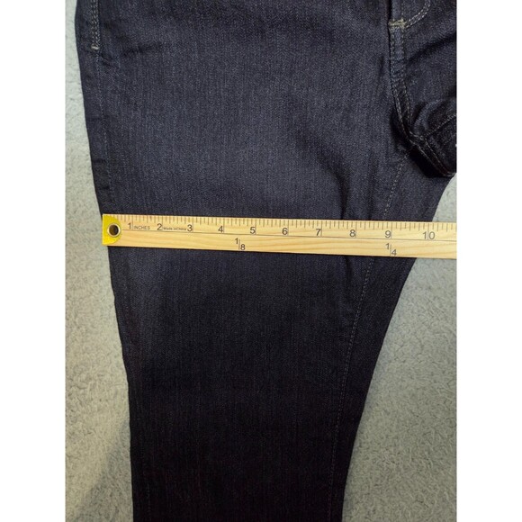 NYDJ Alina Convertible Ankle Jeans 6P Lift Tuck Shaping Straight Dark Wash NWT - Picture 8 of 11